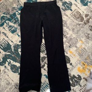 Black scrub pants